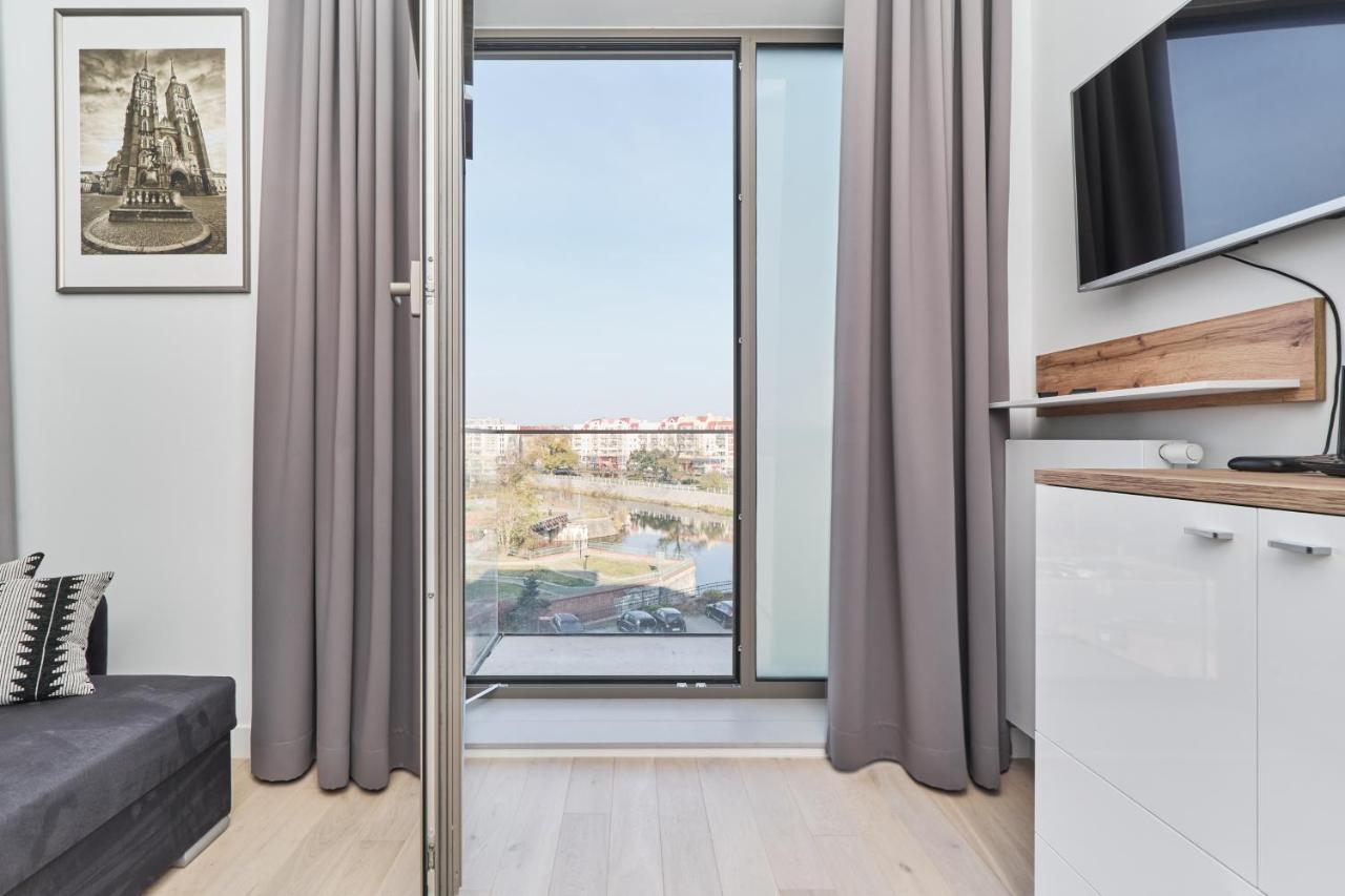 Eleganckie Studia Wyspa Slodowa By Noclegi Renters Wroclaw Bagian luar foto