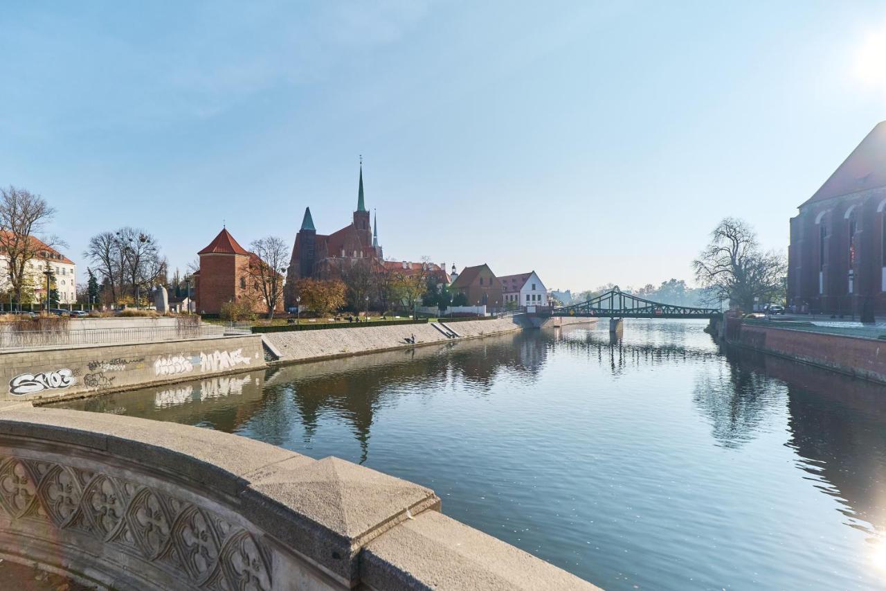 Eleganckie Studia Wyspa Slodowa By Noclegi Renters Wroclaw Bagian luar foto