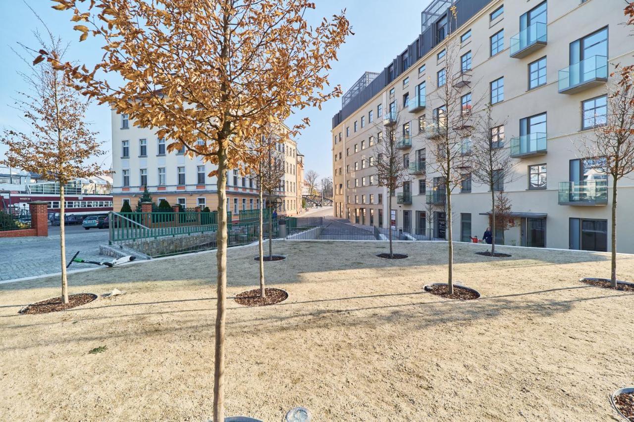 Eleganckie Studia Wyspa Slodowa By Noclegi Renters Wroclaw Bagian luar foto